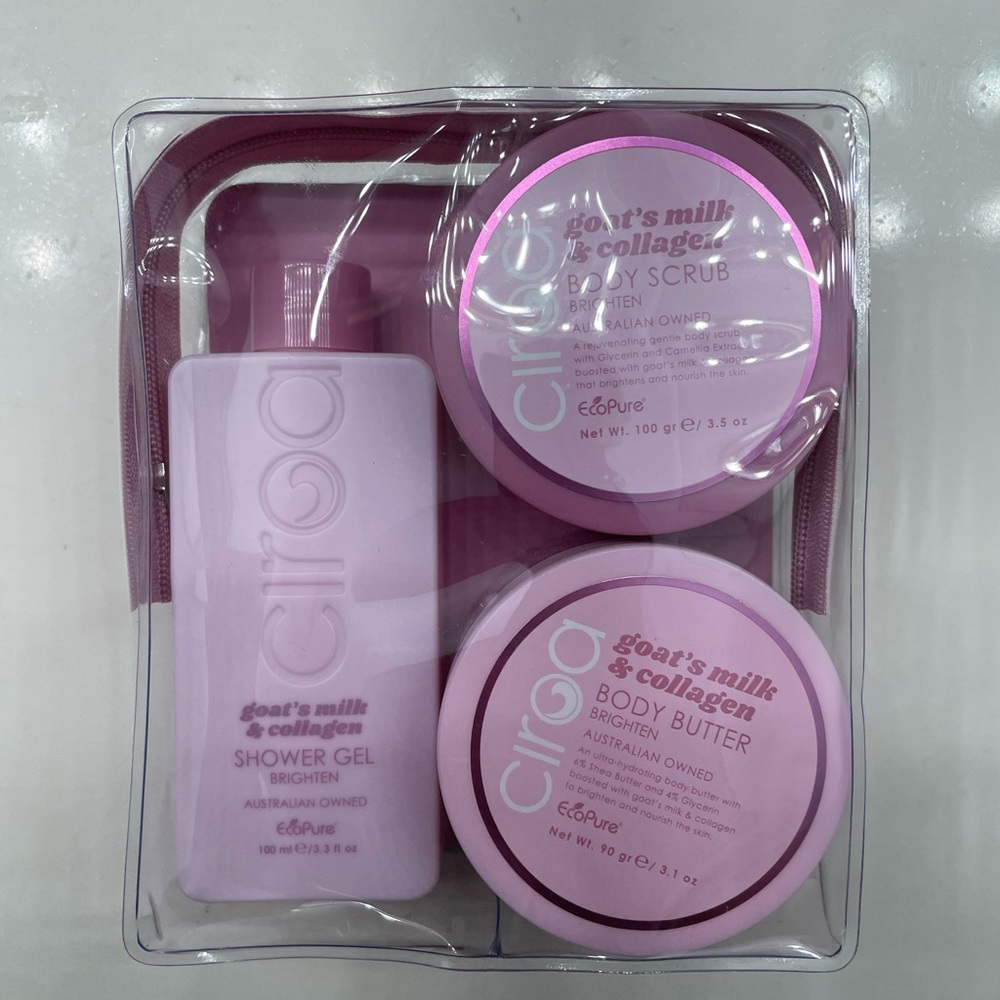 Ciroa Pink Bath & Body Set